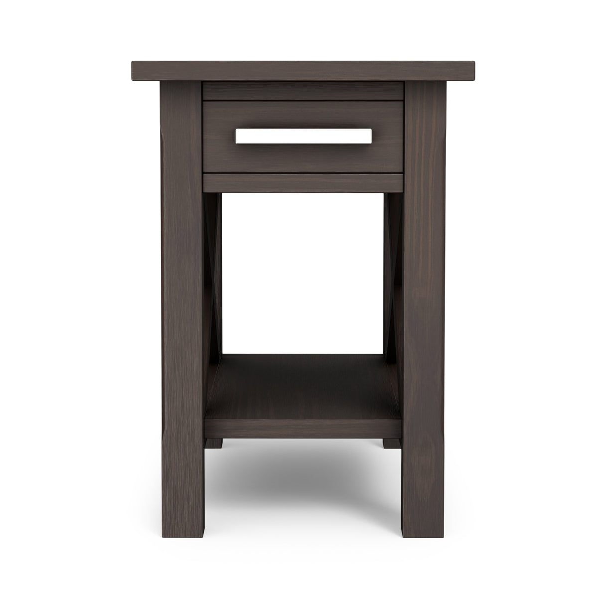 Warm Walnut Brown | Kitchener Narrow End Table