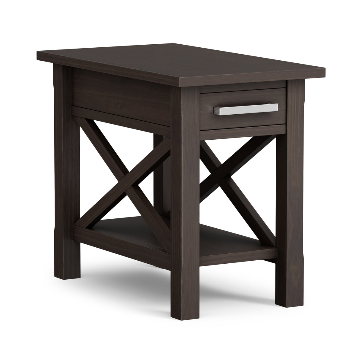 Warm Walnut Brown | Kitchener Narrow End Table