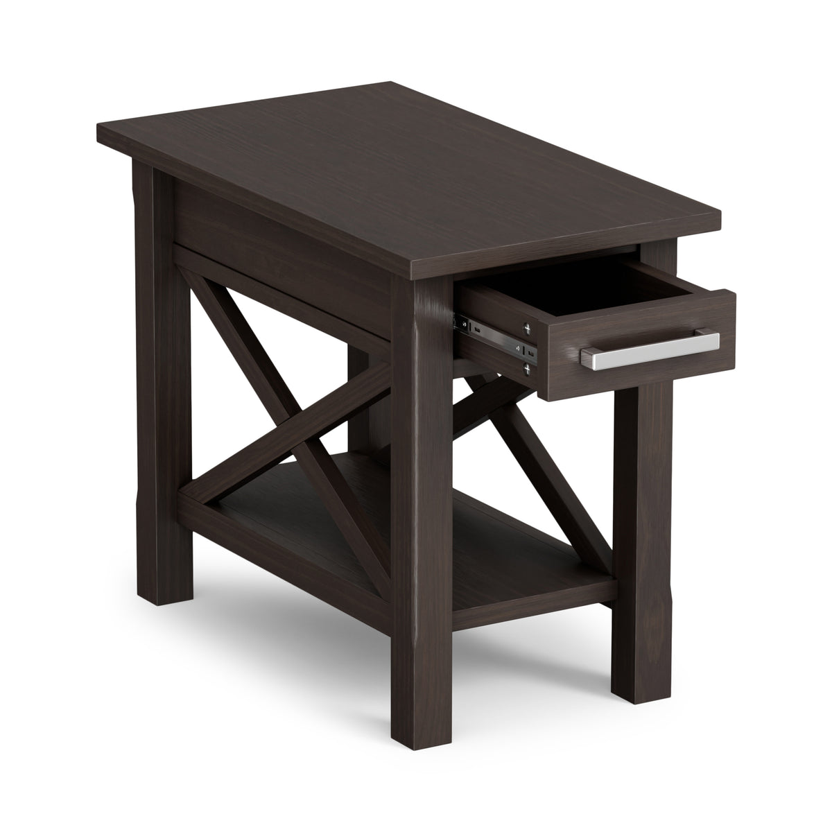 Warm Walnut Brown | Kitchener Narrow End Table