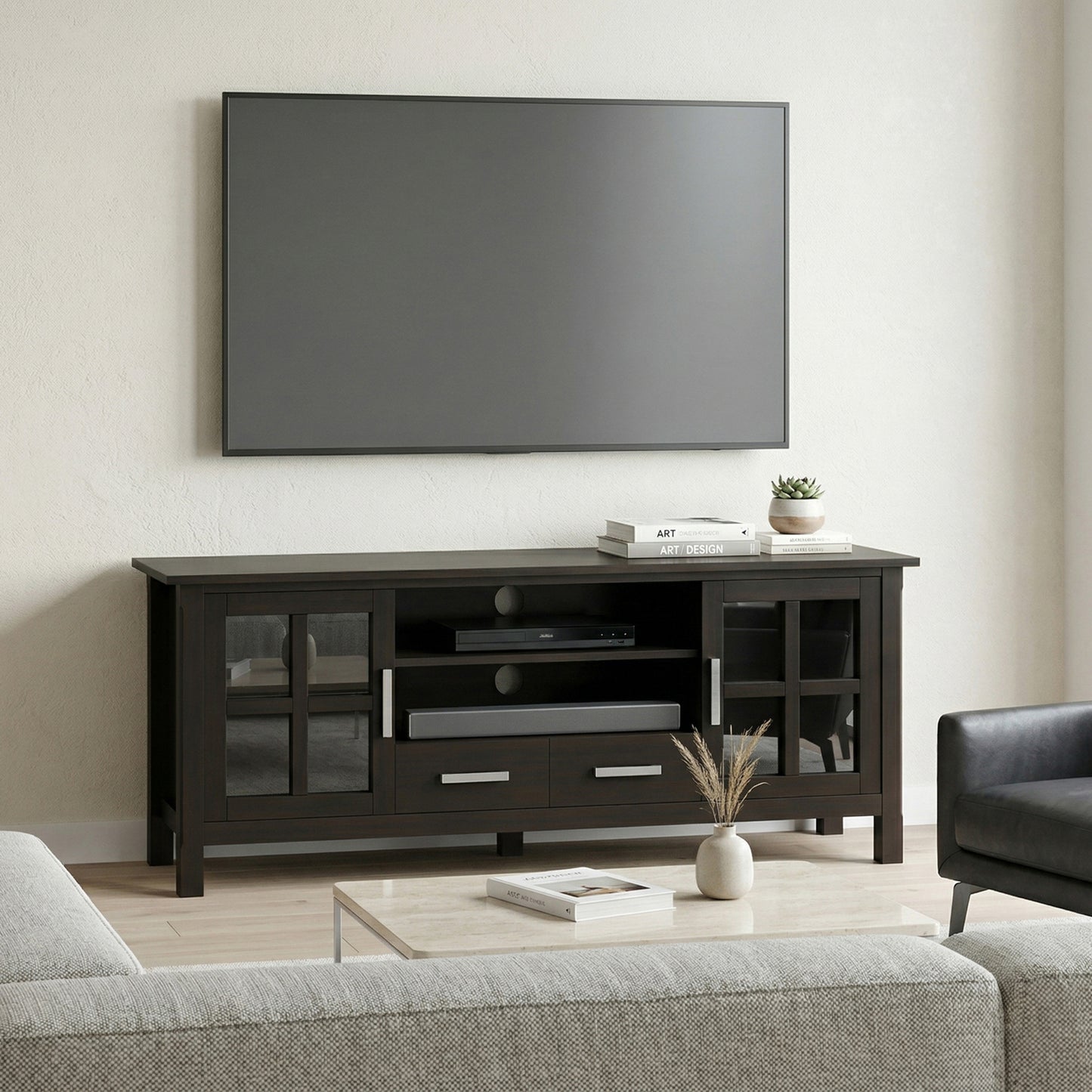 Hickory Brown | Kitchener 60 inch TV Stand