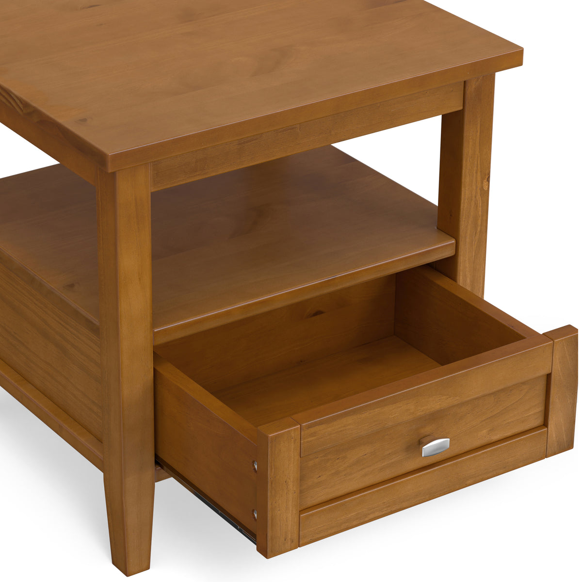Light Golden Brown | Warm Shaker End Table