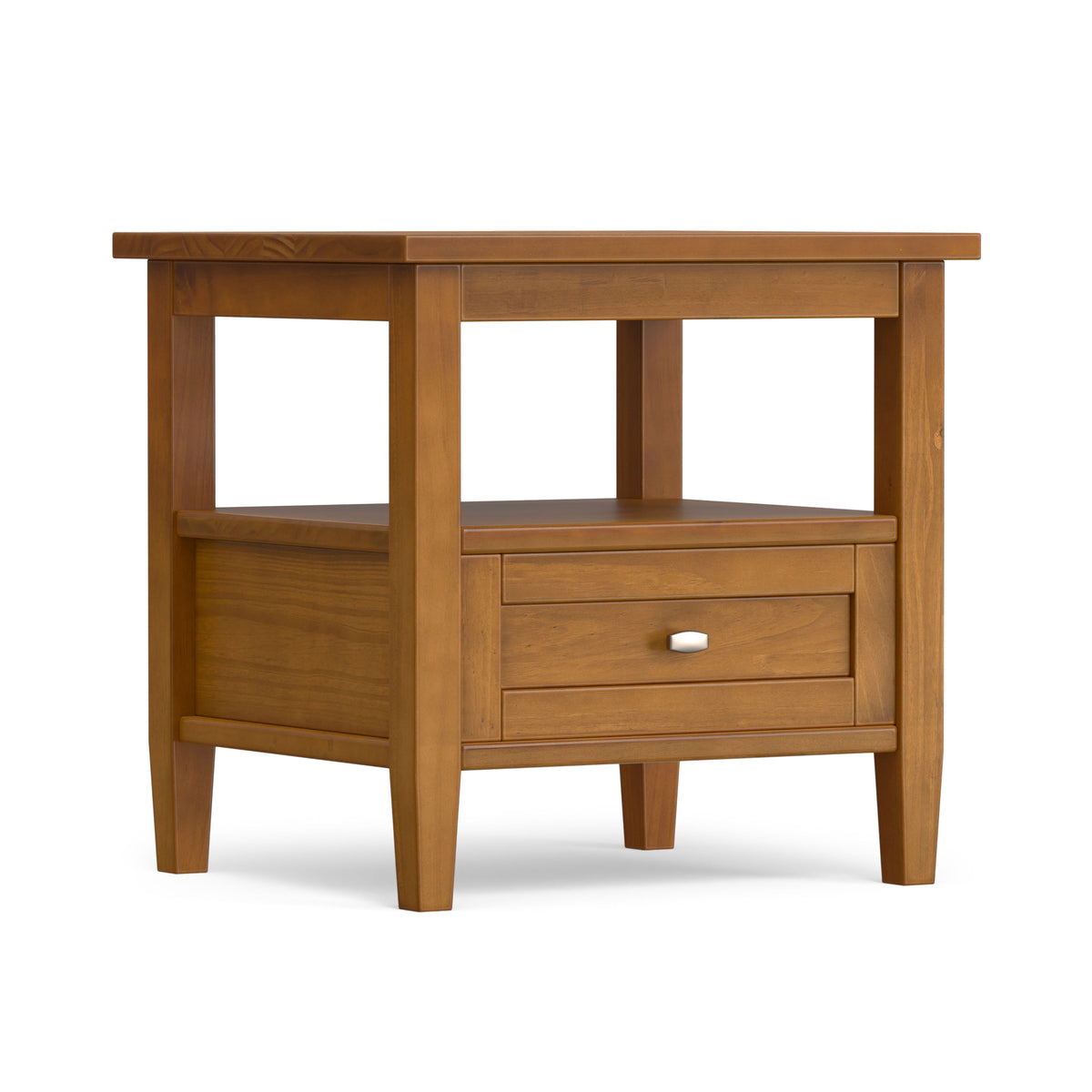 Light Golden Brown | Warm Shaker End Table
