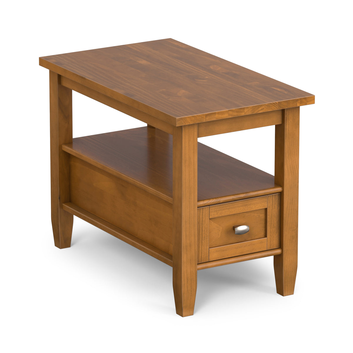 Light Golden Brown | Warm Shaker Narrow End Table