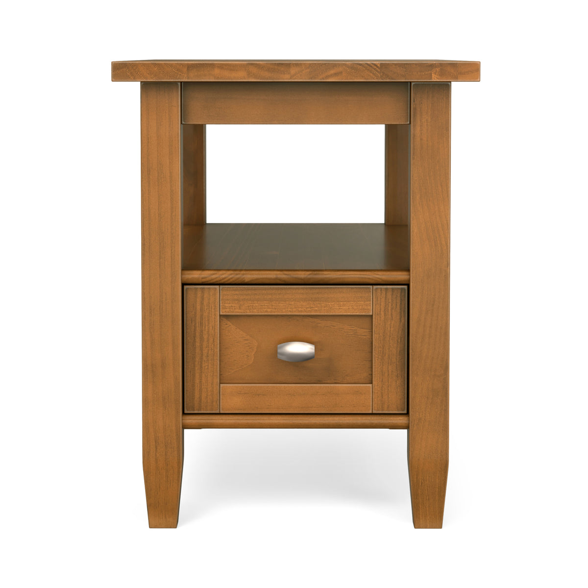 Light Golden Brown | Warm Shaker Narrow End Table