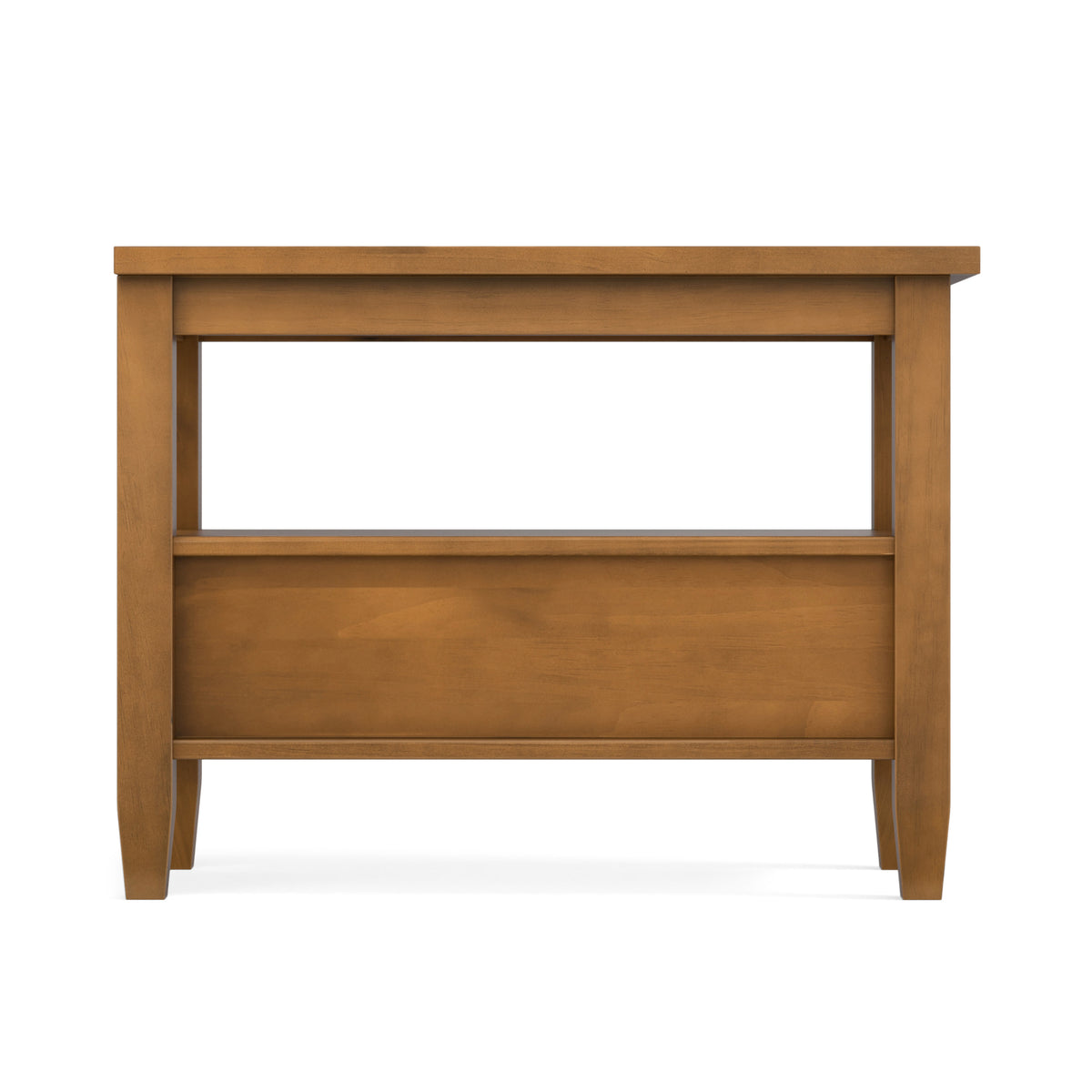 Light Golden Brown | Warm Shaker Narrow End Table