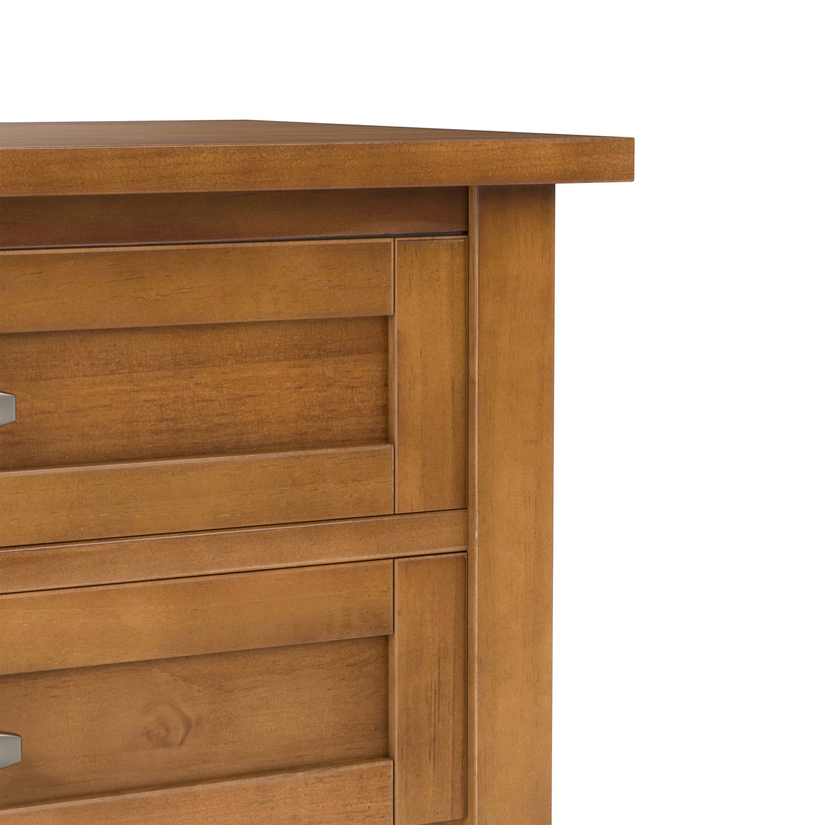 Light Golden Brown | Warm Shaker Nightstand