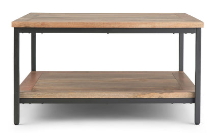 Refined Natural | Skyler 34 inch Square Coffee Table