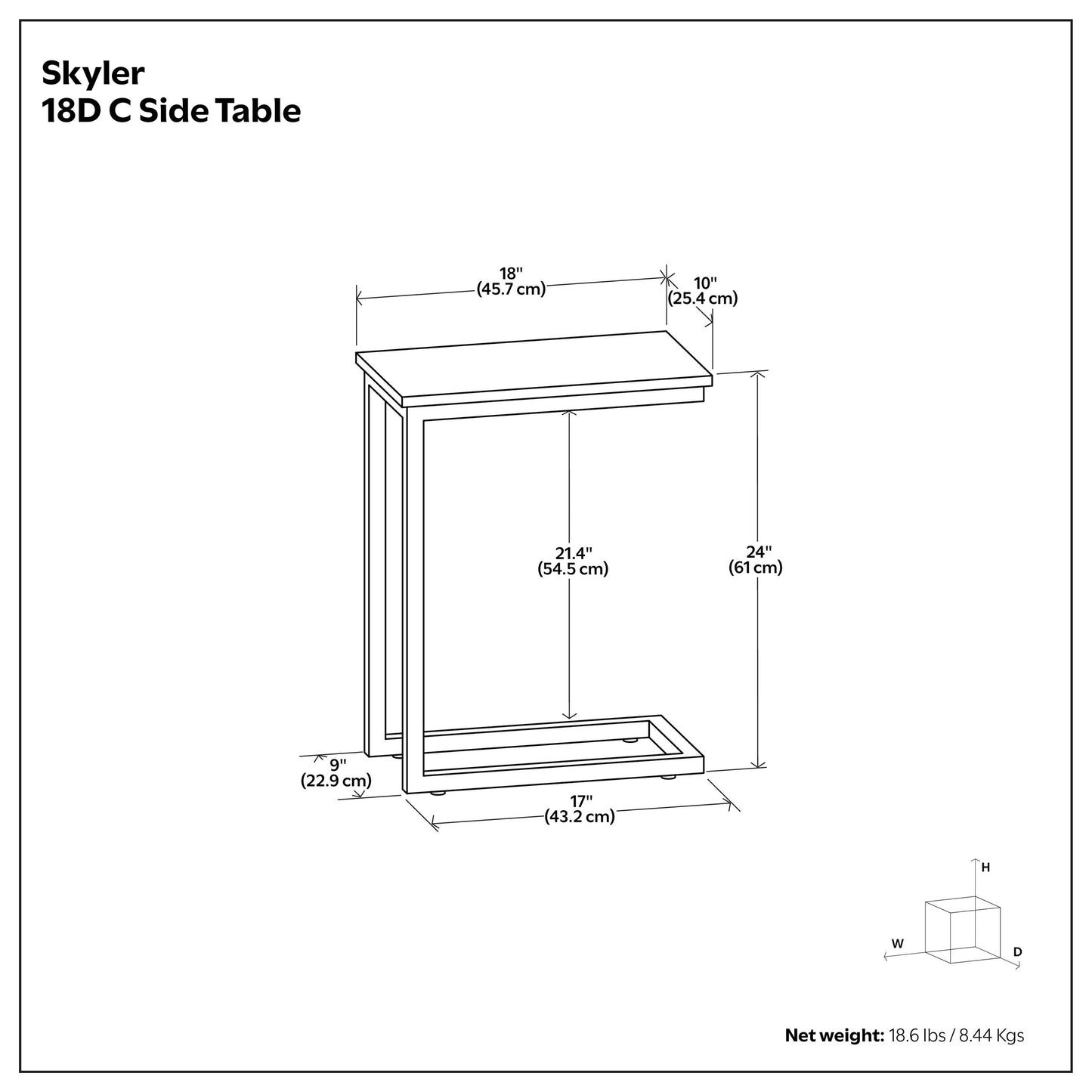 White Marble/Silver | Skyler C Side Table with Genuine Marble Top
