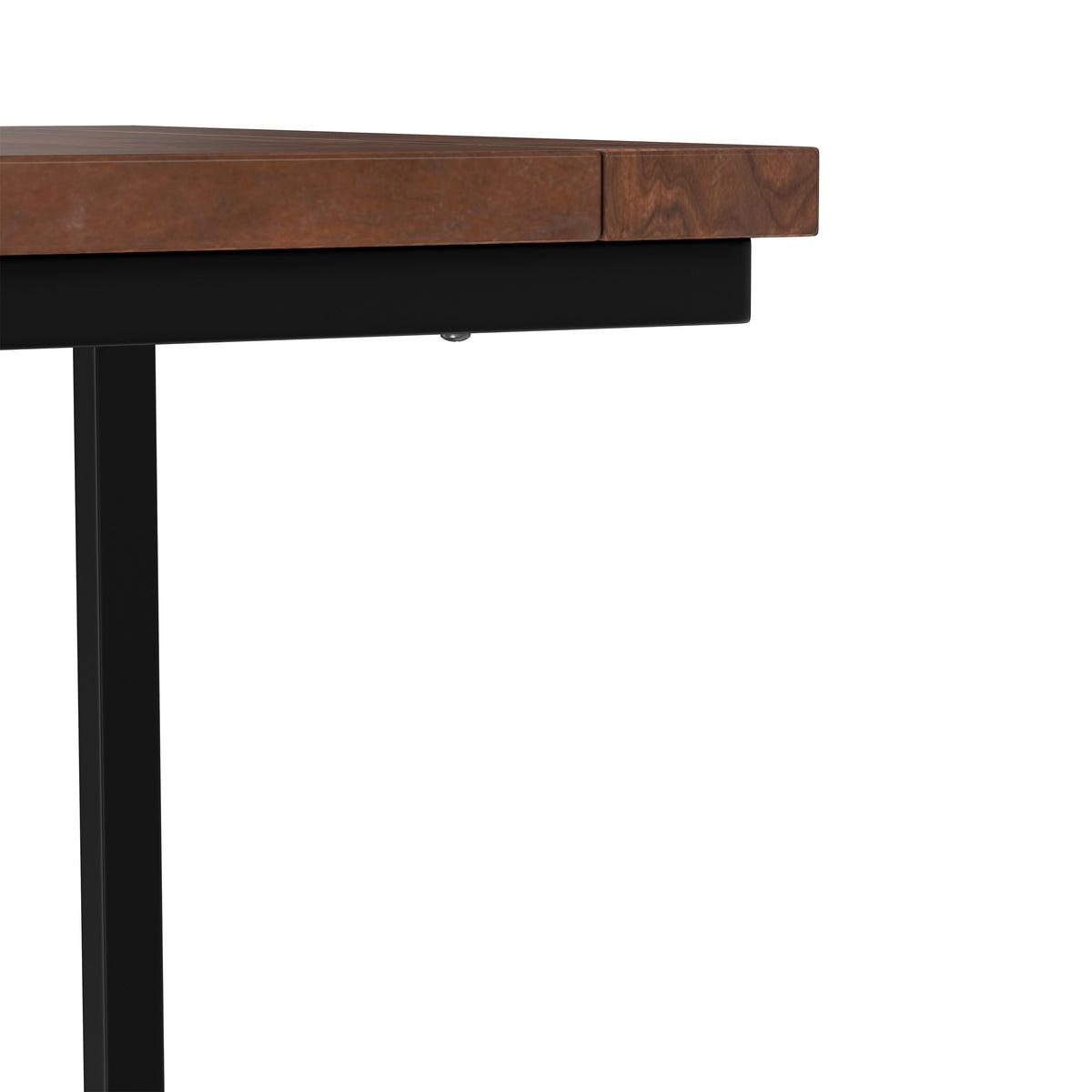 Walnut Brown | Skyler Wide C Side Table in Mango