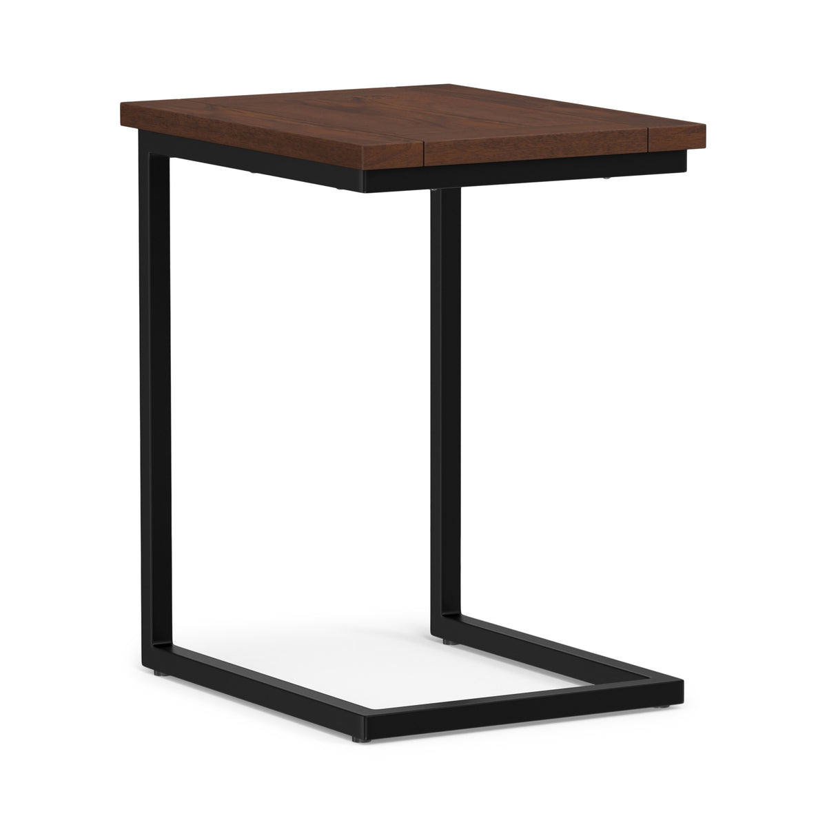 Dark Cognac Brown | Skyler Wide C Side Table in Mango