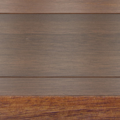Dark Cognac Brown | Skyler Wide C Side Table in Mango