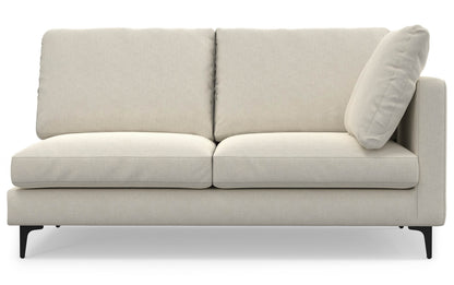 Cream | Ava Mid Century Corner Sectional