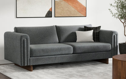 Dark Grey Performance Fabric | Jones 84 inch Sofa in Performance Fabric