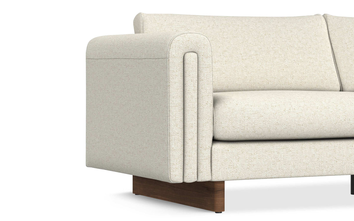Ivory Performance Fabric | Jones 84 inch Sofa in Performance Fabric