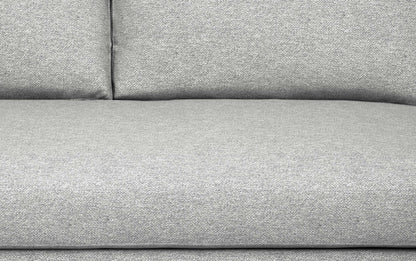 Mist Grey Woven-Blend Fabric | Morrison 88.5 inch Mid Century Sofa