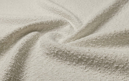 Vanilla Cream Boucle Performance Fabric | Sherri 89 inch Sofa in Boucle Performance Fabric