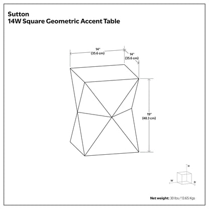 Sutton Side Table