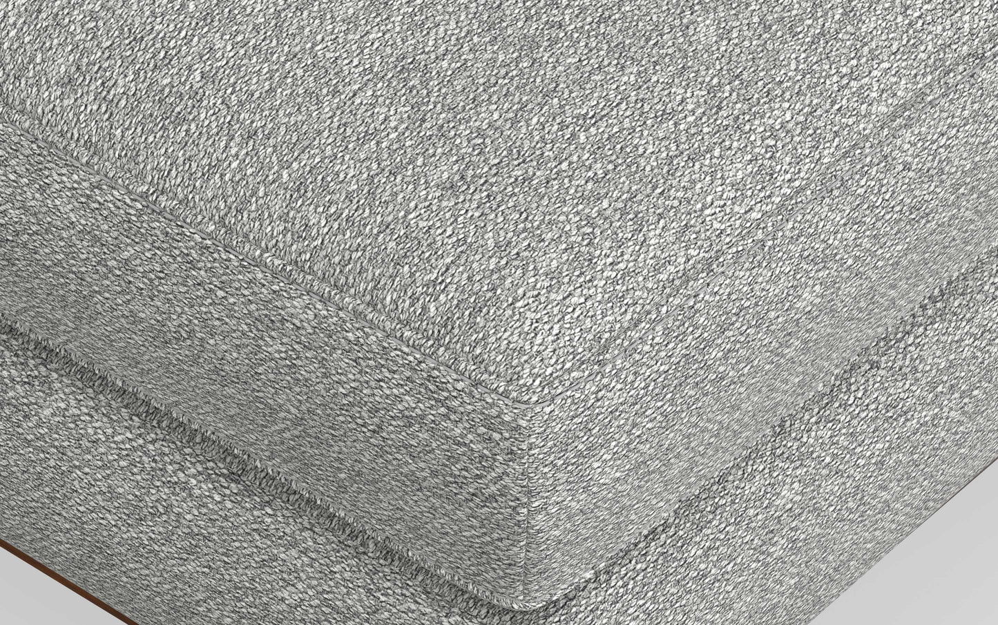 Mist Grey Woven-Blend Fabric | Morrison 72-inch Sofa and Ottoman Set in Woven-Blend Fabric