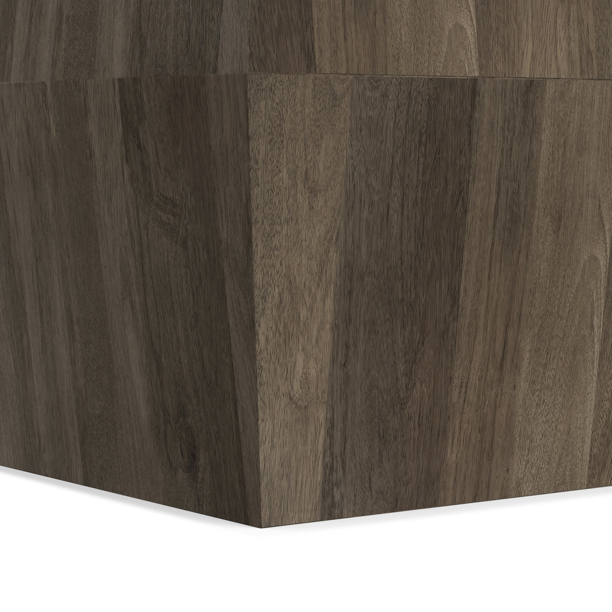 Ash Grey | Terry 16 inch Square Geometric Accent Table