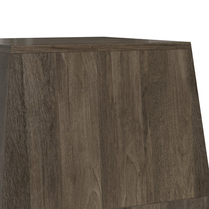 Ash Grey | Terry 16 inch Square Geometric Accent Table