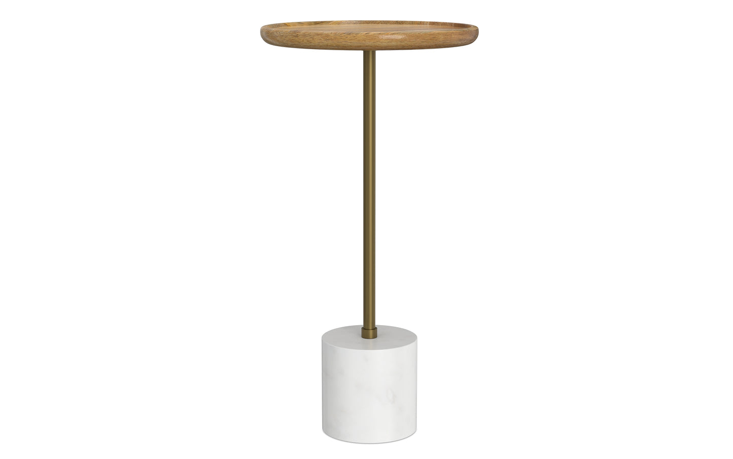 Natural Antique Brass | Turner  Side Table