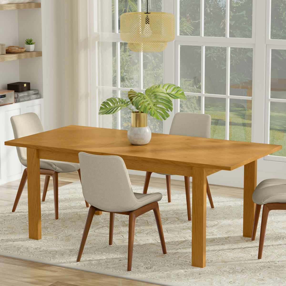 Oak Oak | Wilson Extendable Dining Table