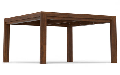 Charcoal Grey/Walnut Linen Style Fabric | Lowell / Wilson 5 Pc Dining Set