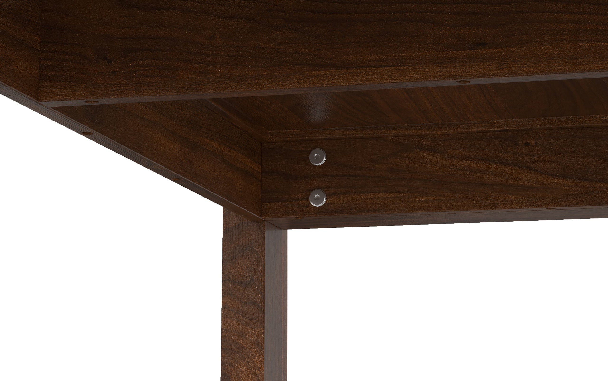 Charcoal Grey/Walnut Linen Style Fabric | Lowell / Wilson 5 Pc Dining Set