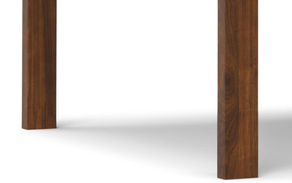 Charcoal Grey/Walnut Linen Style Fabric | Lowell / Wilson 5 Pc Dining Set