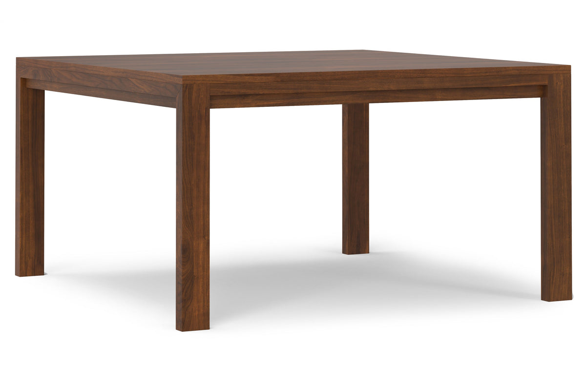 Charcoal Grey/Walnut Linen Style Fabric | Lowell / Wilson 5 Pc Dining Set