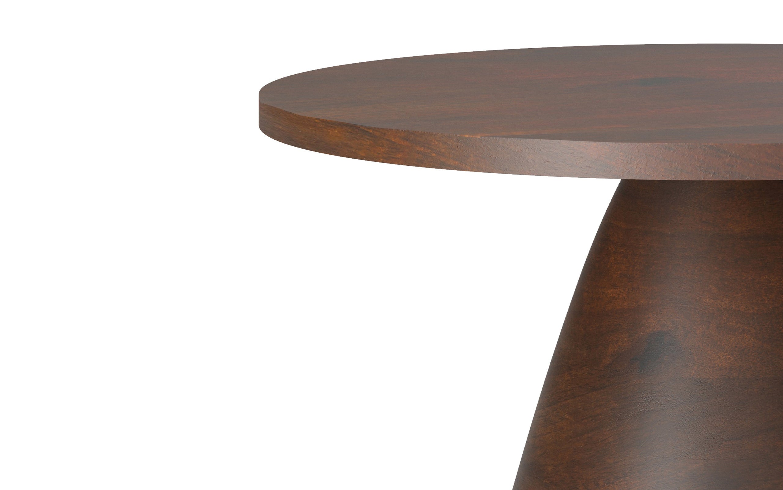 Walnut | Winnie Round Coffee Table in Acacia