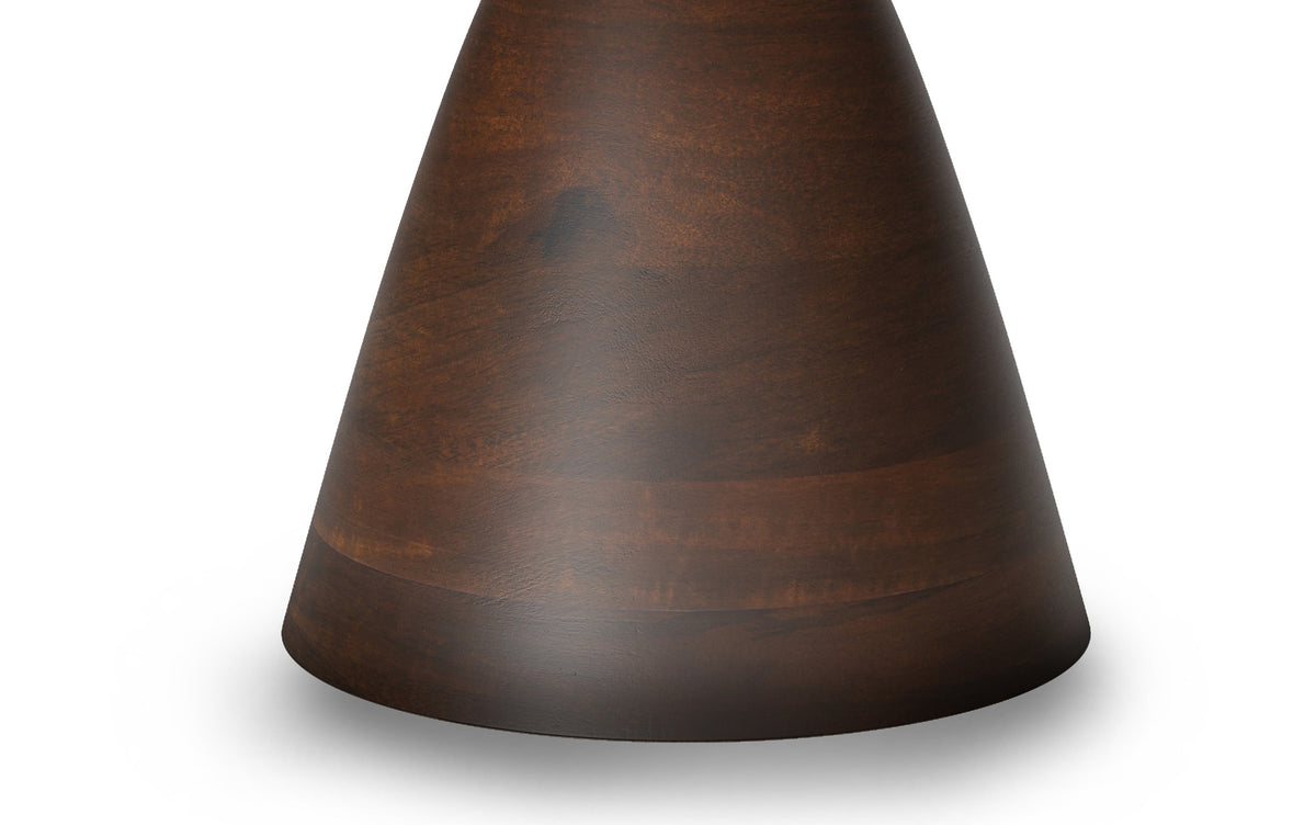 Walnut | Winnie Round Coffee Table in Acacia