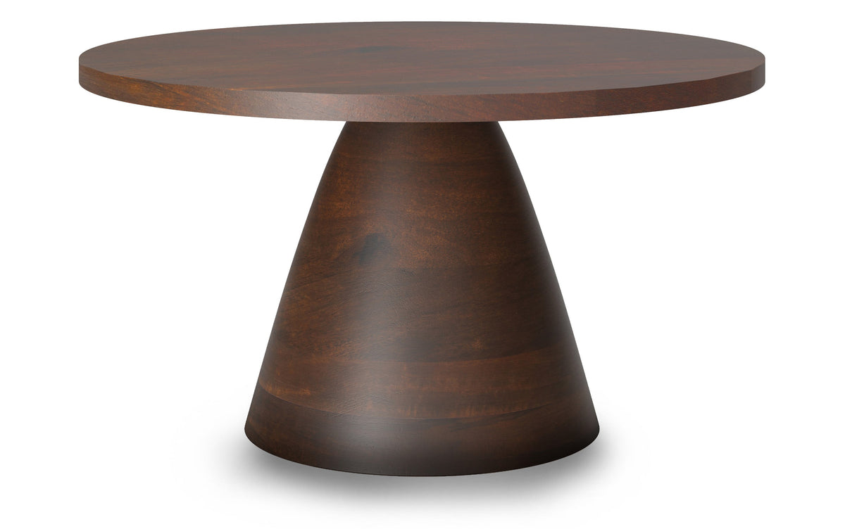 Walnut | Winnie Round Coffee Table in Acacia