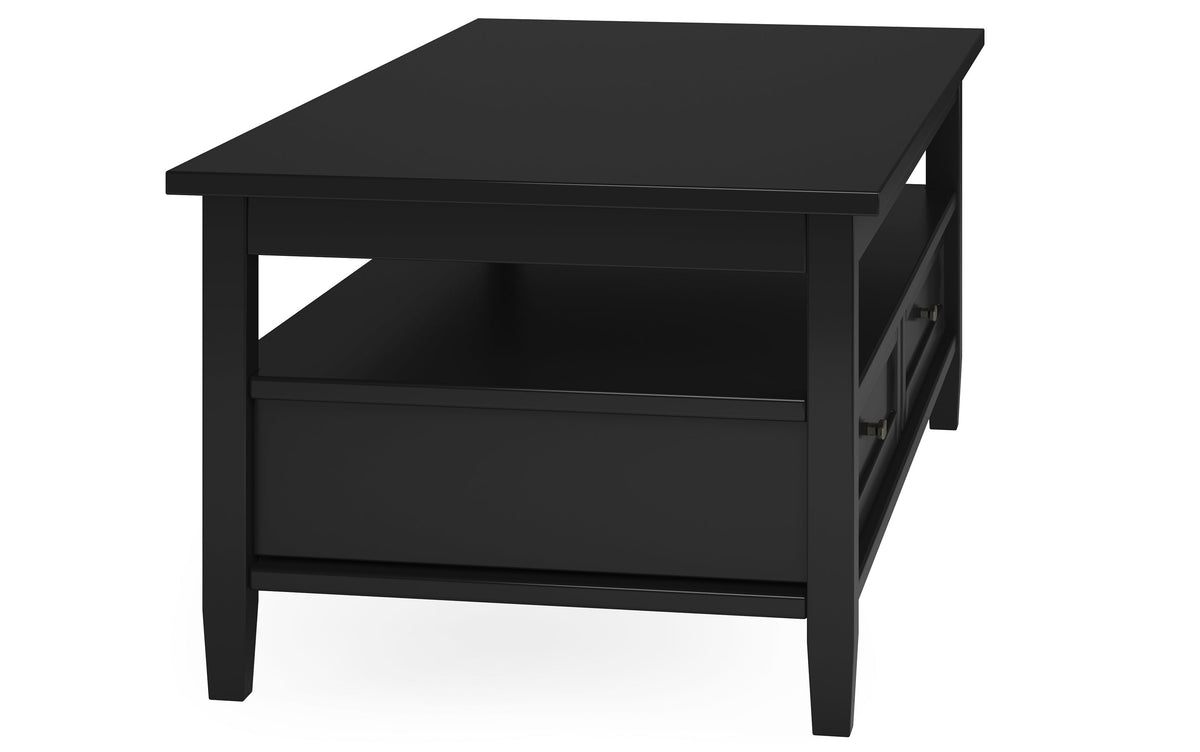 Black | Warm Shaker Coffee Table