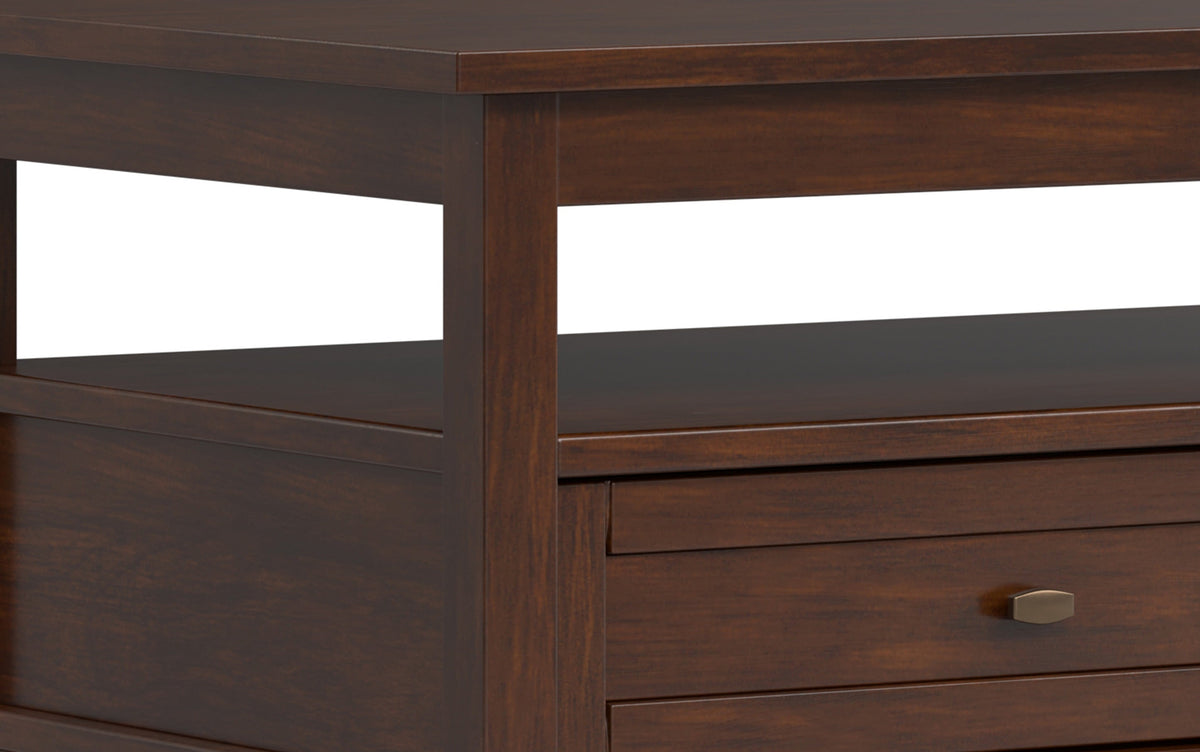 Russet Brown | Warm Shaker Coffee Table