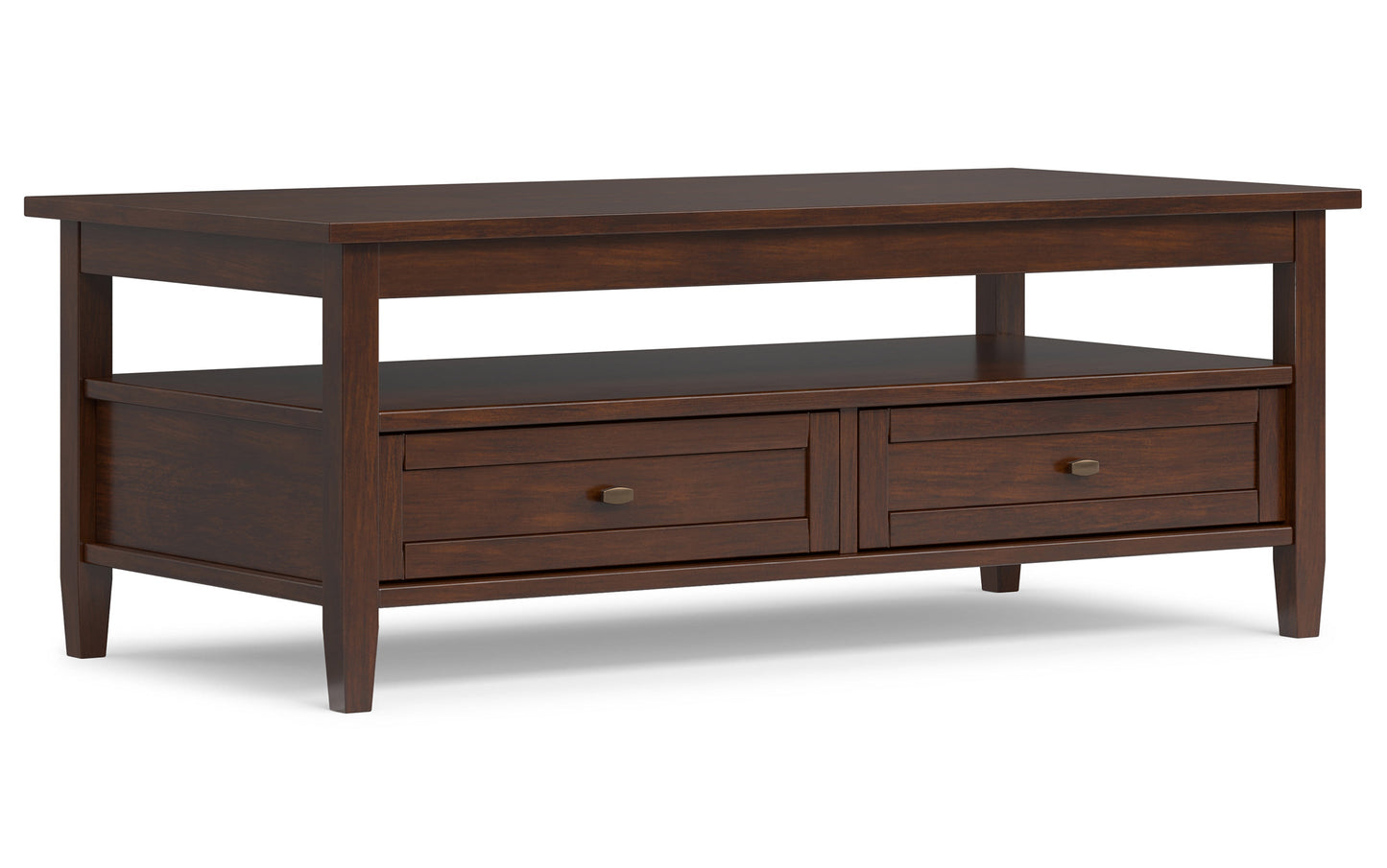 Russet Brown | Warm Shaker Coffee Table