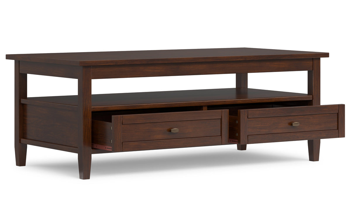 Russet Brown | Warm Shaker Coffee Table