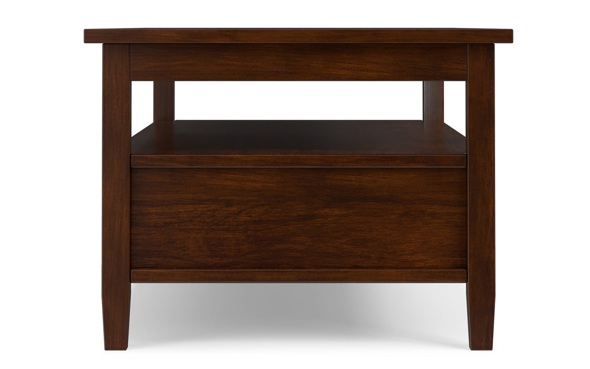 Russet Brown | Warm Shaker Coffee Table
