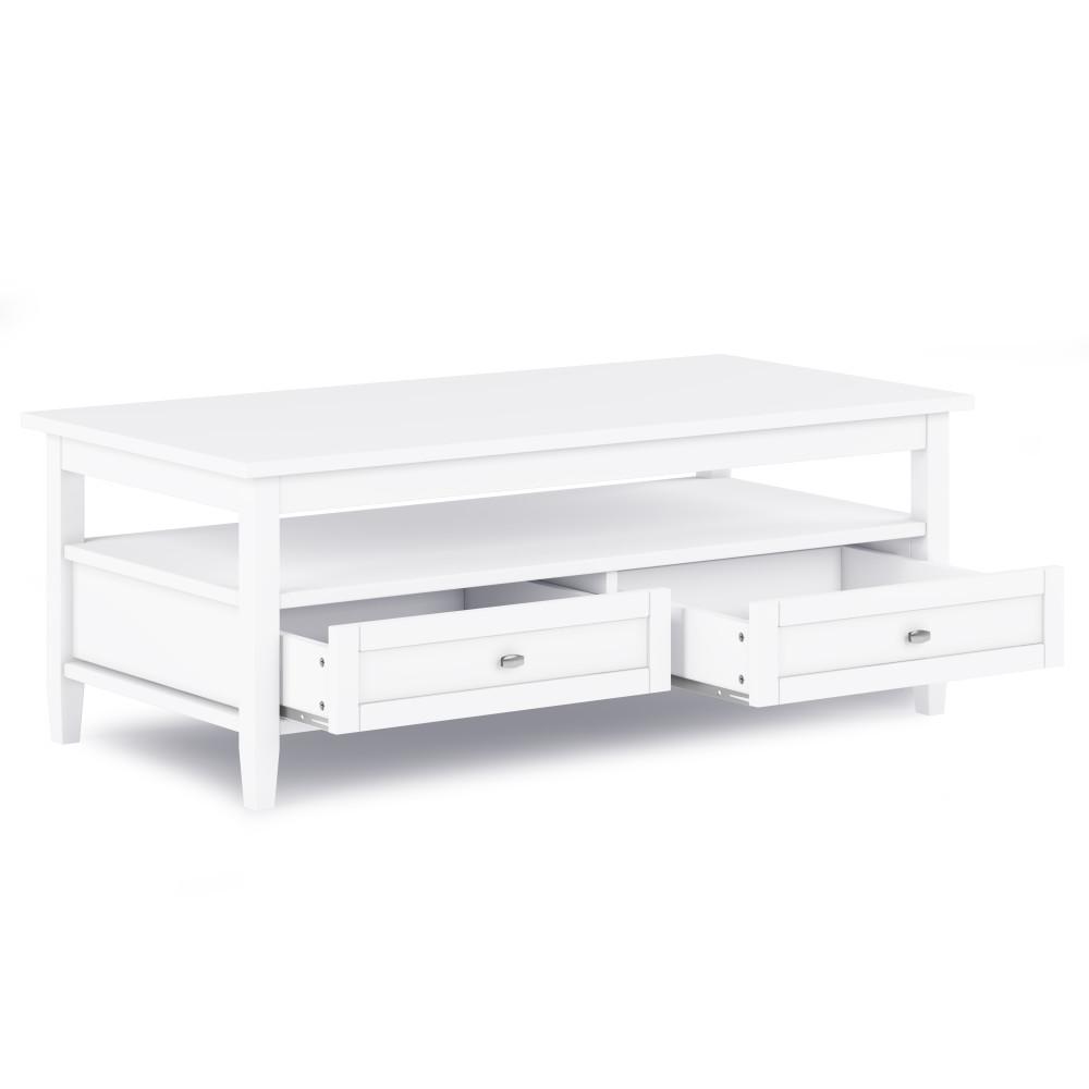White | Warm Shaker Coffee Table