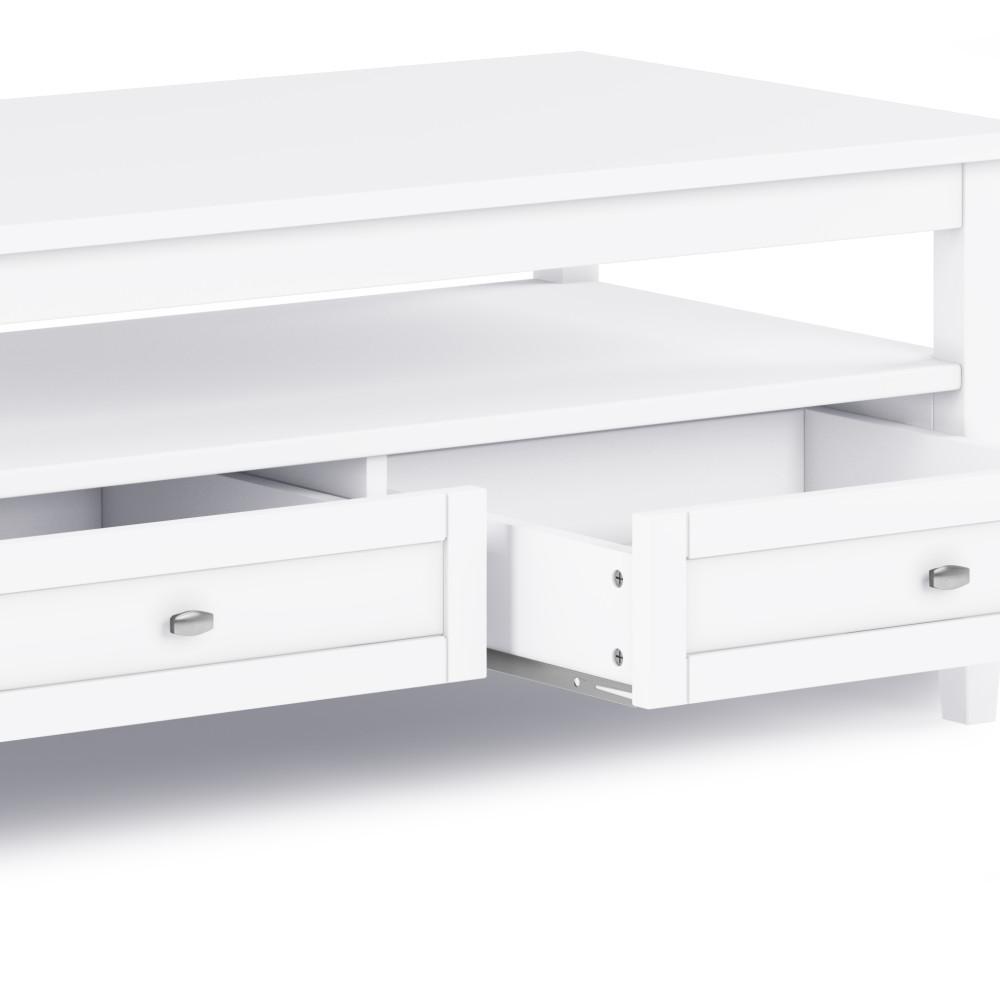 White | Warm Shaker Coffee Table