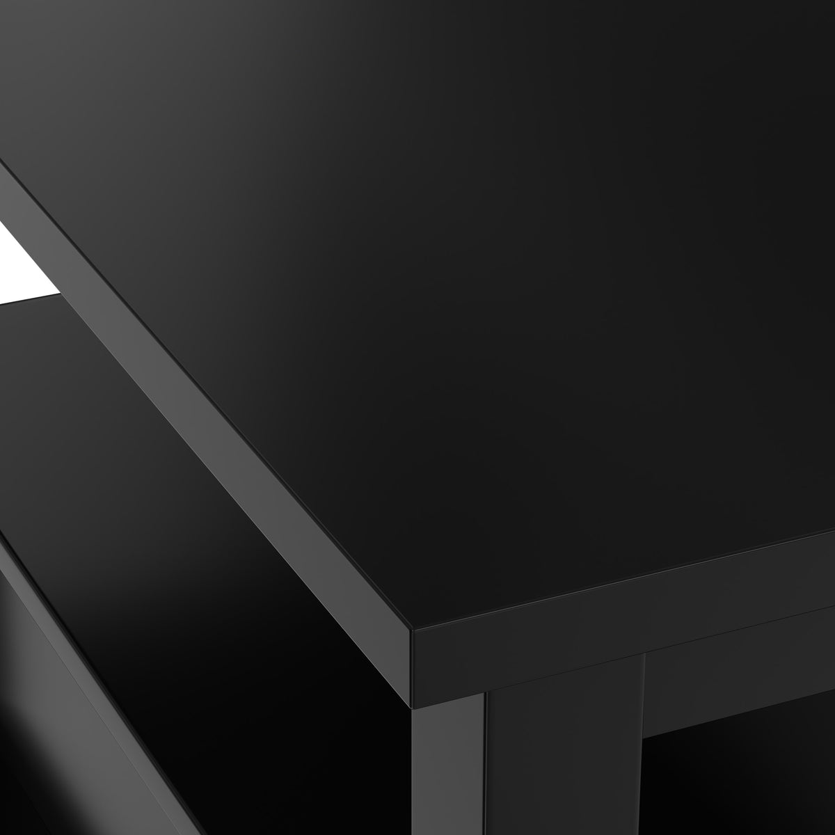 Black | Warm Shaker Narrow End Table