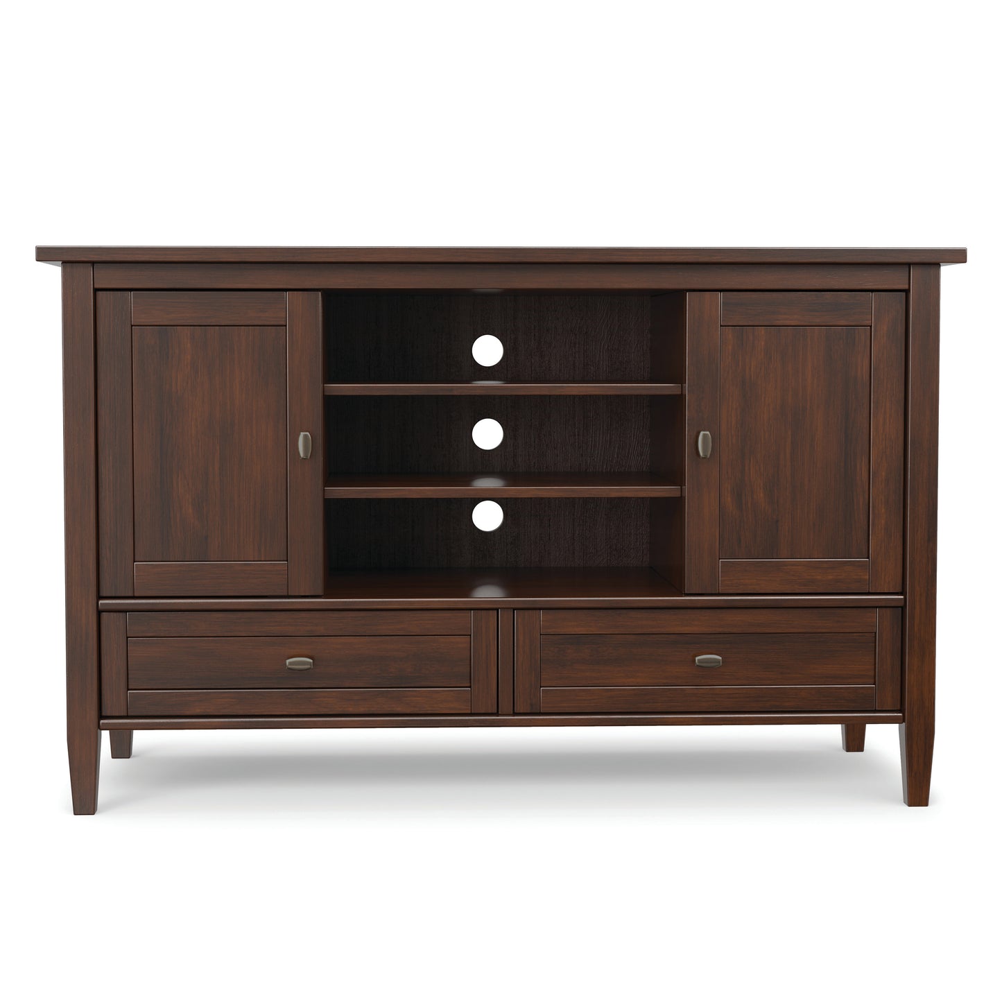 Russet Brown | Warm Shaker TV Media Stand