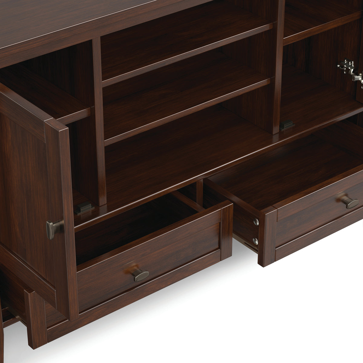 Russet Brown | Warm Shaker TV Media Stand