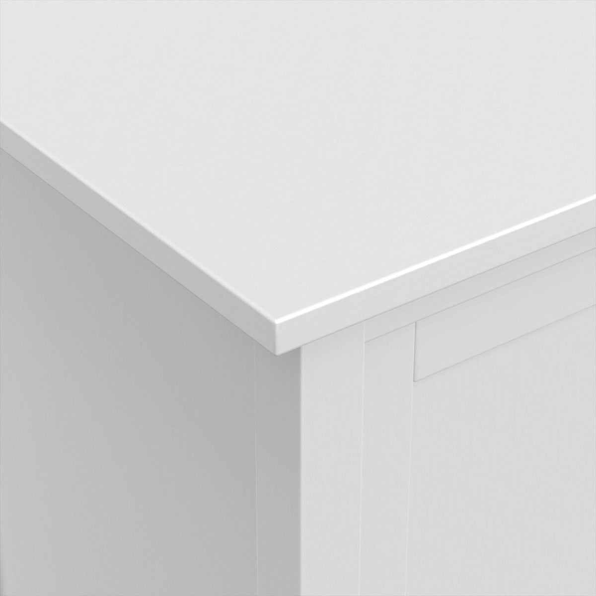 White | Warm Shaker TV Media Stand