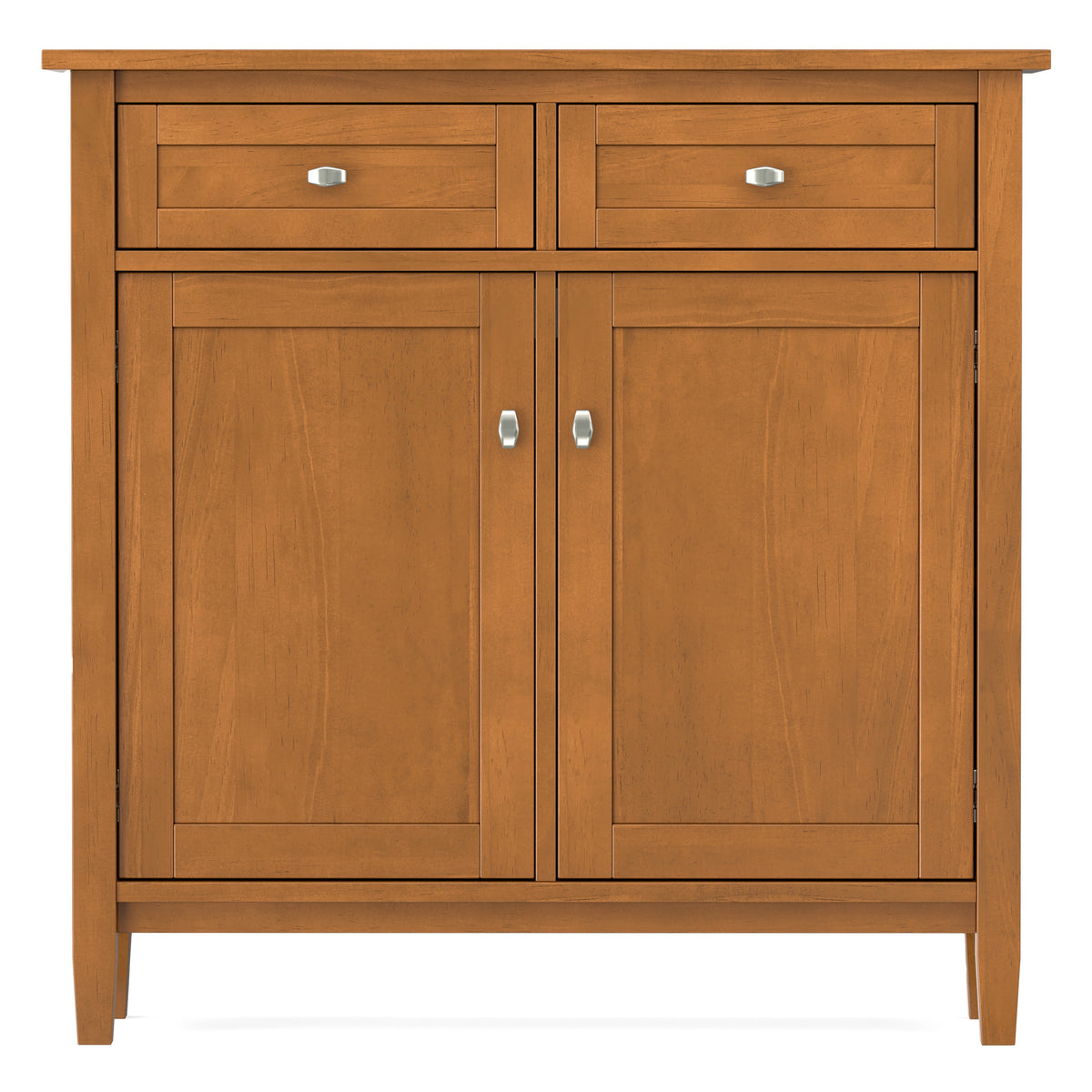 Warm Shaker Entryway Storage Cabinet