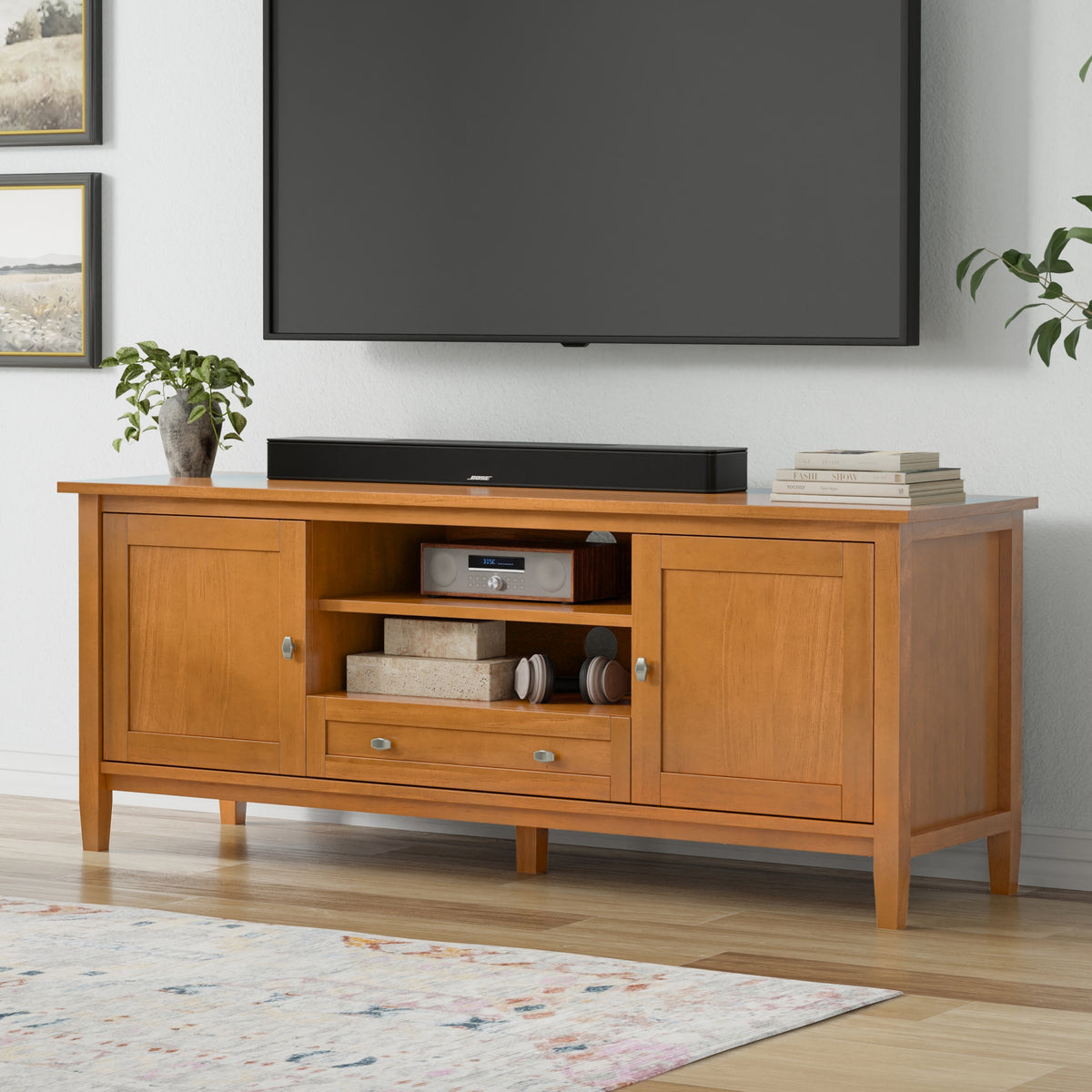 Warm Shaker 60 inch TV Media Stand