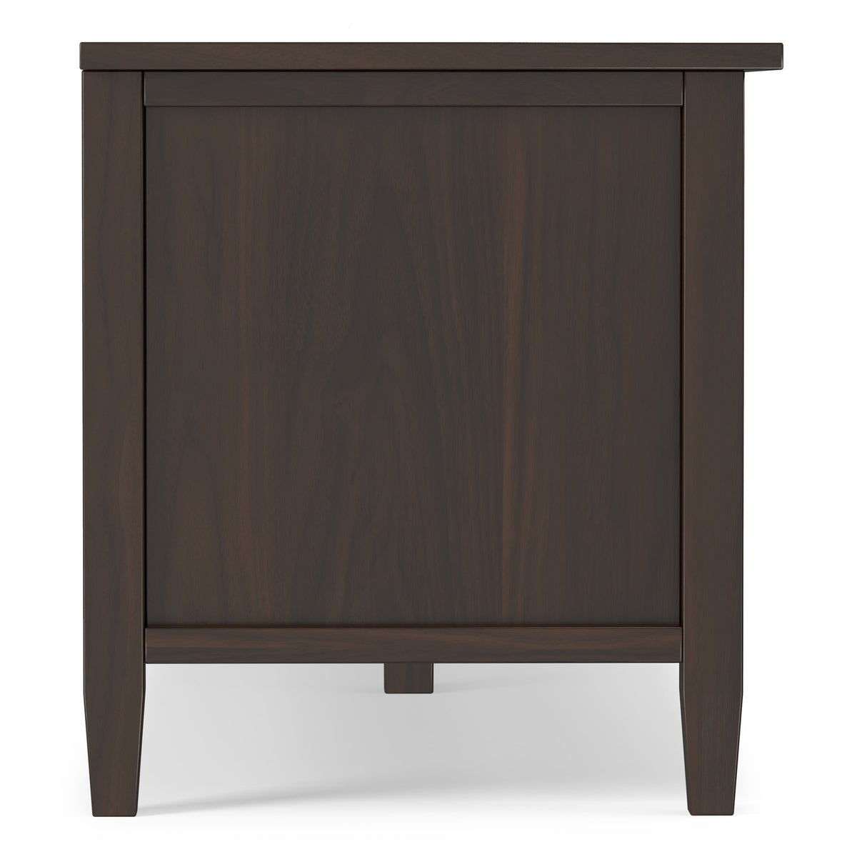 Brunette Brown | Warm Shaker 72 inch Low TV Media Stand