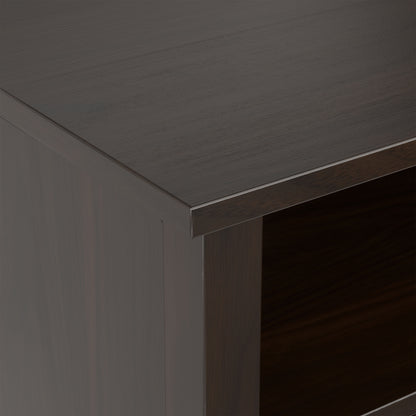 Brunette Brown | Warm Shaker 72 inch Low TV Media Stand