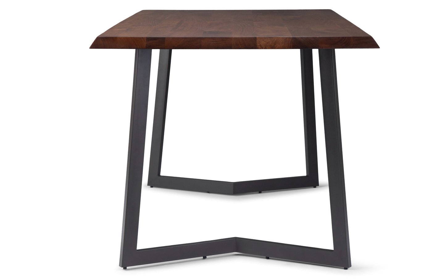 Distressed Brown/Dark Brown Vegan Leather | Lowell 7 Piece Dining Set