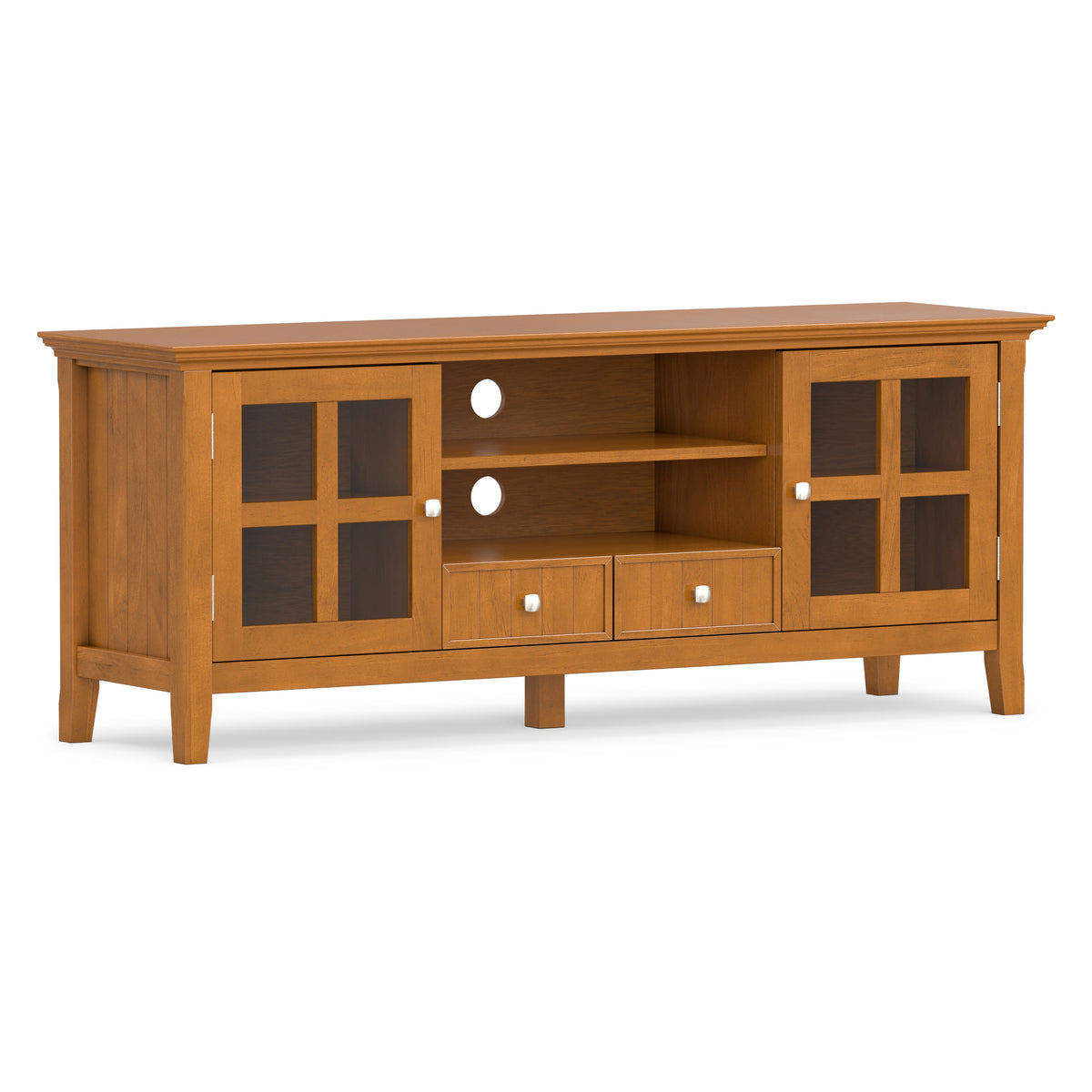 Light Golden Brown | Acadian 60 inch TV Media Stand
